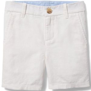 Janie and Jack 3T white linen shorts